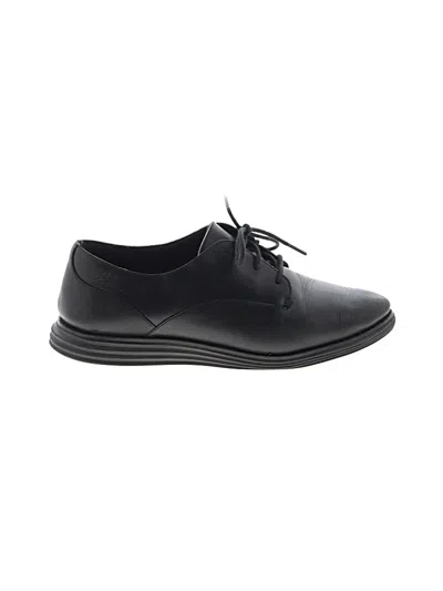 Pre-owned Cole Haan Flats In Black