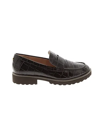 Pre-owned Cole Haan Flats In Black
