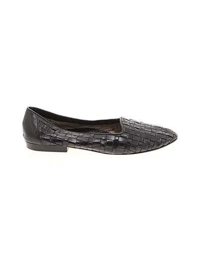 Pre-owned Cole Haan Flats In Black