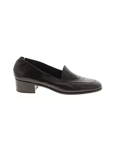Pre-owned Cole Haan Flats In Black