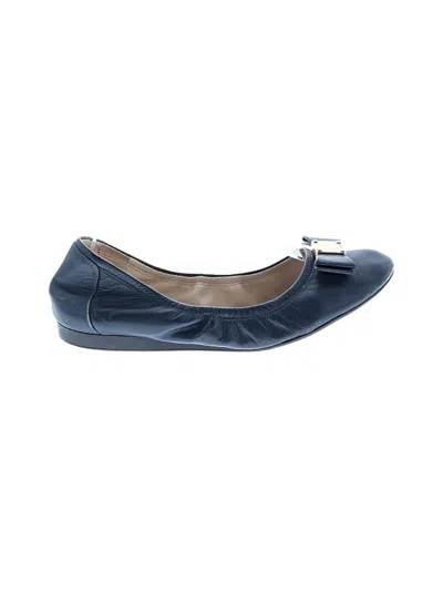 Pre-owned Cole Haan Flats In Blue