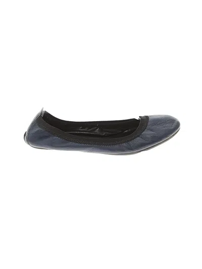 Pre-owned Cole Haan Flats In Blue