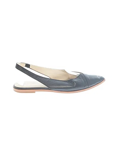 Pre-owned Cole Haan Flats In Blue