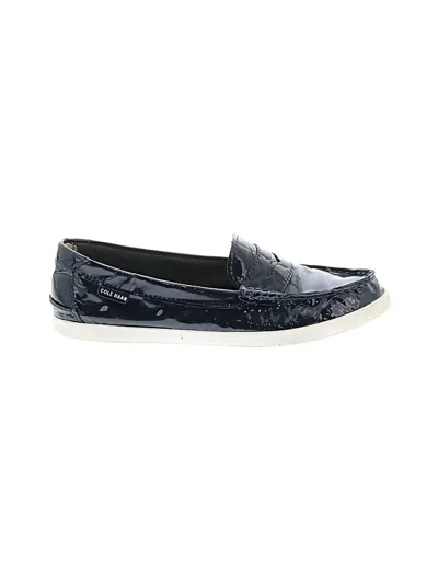 Pre-owned Cole Haan Flats In Blue