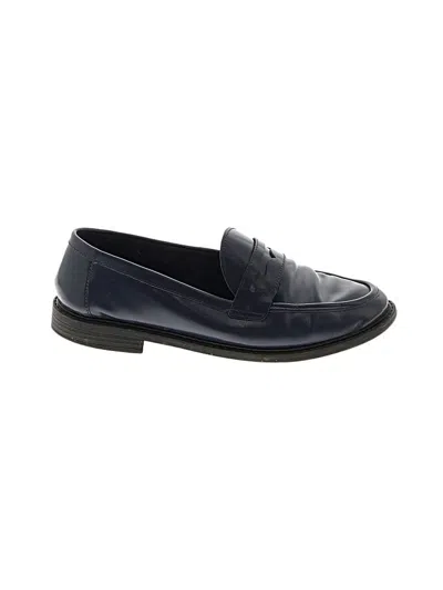 Pre-owned Cole Haan Flats In Blue