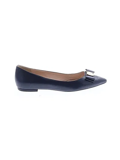 Pre-owned Cole Haan Flats In Blue