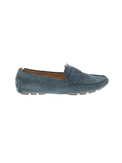 Pre-owned Cole Haan Flats In Blue