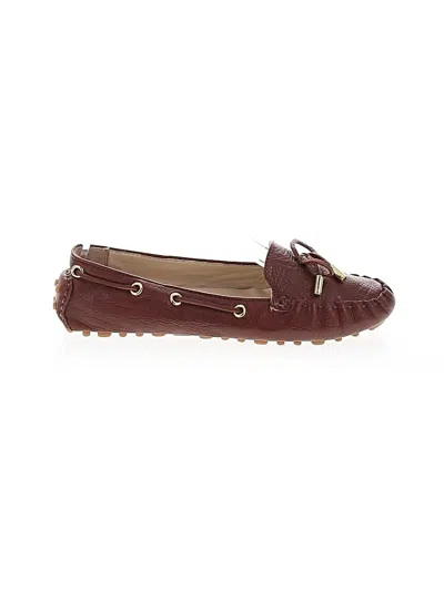 Pre-owned Cole Haan Flats In Brown
