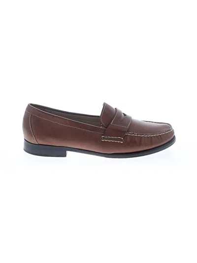 Pre-owned Cole Haan Flats In Brown