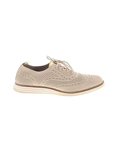 Pre-owned Cole Haan Flats In Brown