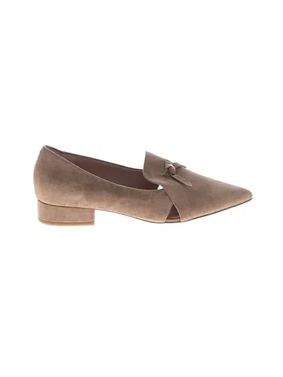 Pre-owned Cole Haan Flats In Brown