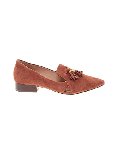 Pre-owned Cole Haan Flats In Brown