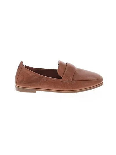 Pre-owned Cole Haan Flats In Brown