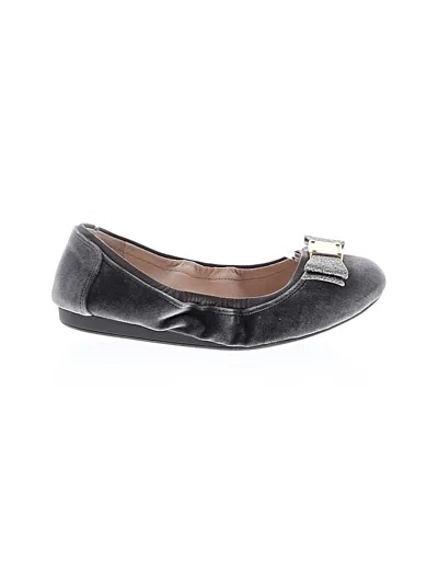 Pre-owned Cole Haan Flats In Gray