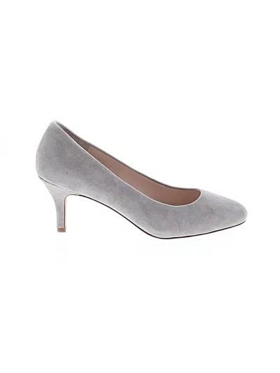 Pre-owned Cole Haan Flats In Gray