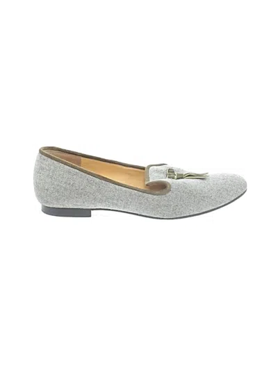 Pre-owned Cole Haan Flats In Gray