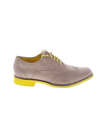 Pre-owned Cole Haan Flats In Gray