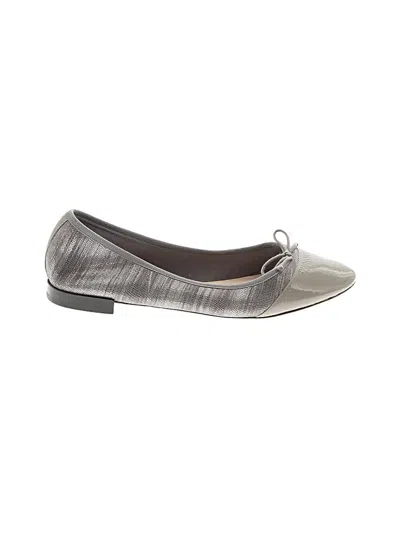 Pre-owned Cole Haan Flats In Silver