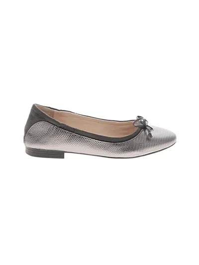 Cole Haan Flats In Silver