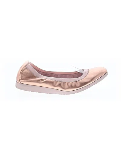 Pre-owned Cole Haan Flats In Tan