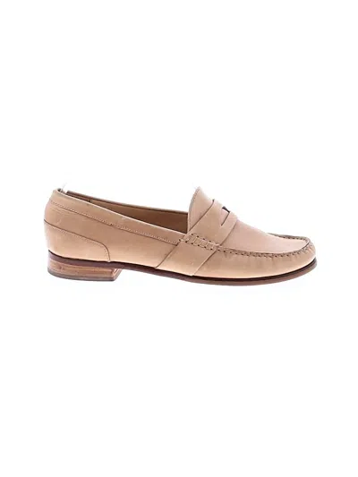 Pre-owned Cole Haan Flats In Tan