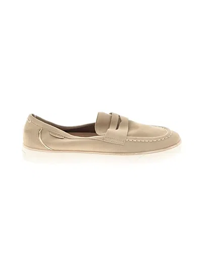 Pre-owned Cole Haan Flats In Tan