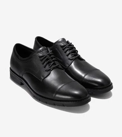 Cole Haan Flexgrand 360 C40432 Oxford Men's Black Cap Toe Dress Shoes Zogg293