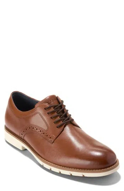 Cole Haan Flexgrand 360 Plain Toe Derby In Brown