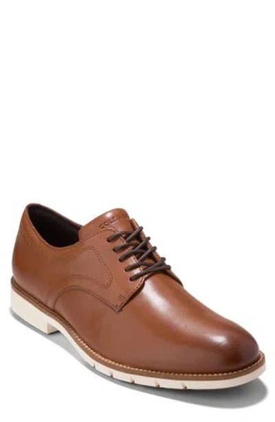 Cole Haan Men's Flex Grand Wingtip Lace-up Shoe In British Tan-ivory