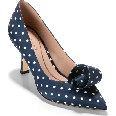 Cole Haan Florette Pointed Toe Pump In Blue