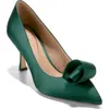 Cole Haan Florette Pointed Toe Pump In Green