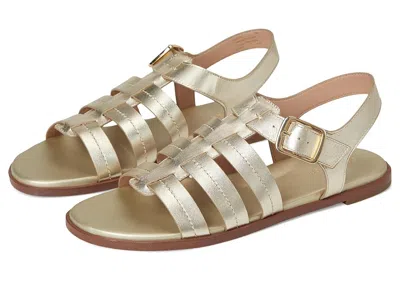 Cole Haan Flynn Fishman Sandals In Gold
