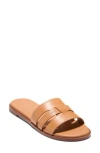 Cole Haan Flynn Slide Sandal In Biscuit Leather