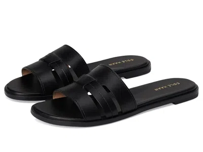 Cole Haan Flynn Slotted Slides In Black
