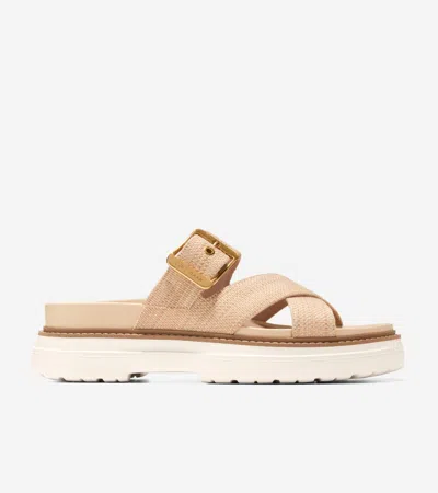 Cole Haan Fraya Slide Sandal In Natural