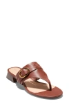Cole Haan Gayle Flip Flop In Cuoio