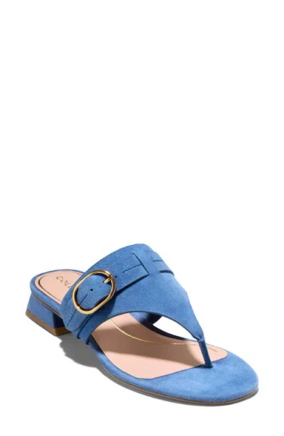 Cole Haan Gayle Flip Flop In Blue