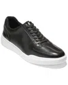 Cole Haan Gc Traveler Leather Sneaker In Black