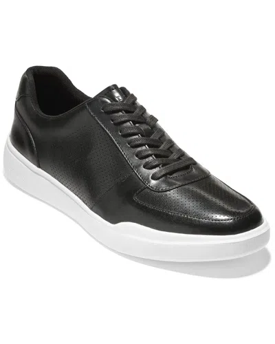 Cole Haan Gc Traveler Leather Sneaker In Black