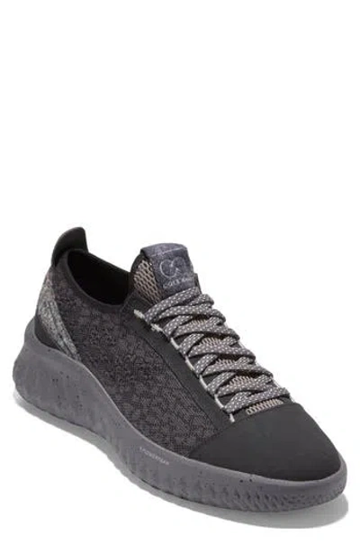 Cole Haan Generation Zerogrand Ii Sneaker In Jet Black/pine Nut
