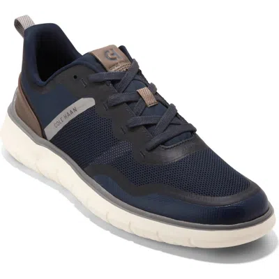 Cole Haan Generation Zerogrand Sneaker In Navy Blazer/truffle