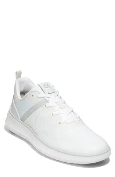 Cole Haan Generation Zerogrand Sneaker In White/microchip