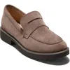 Cole Haan Geneva Platform Penny Loafer In Brown