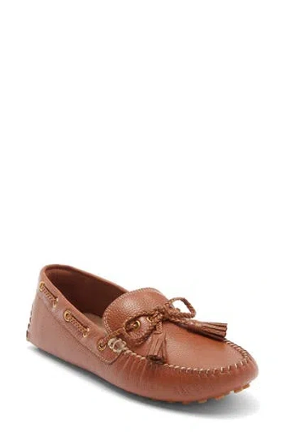 Cole Haan Gissella Croc Embossed Driving Loafer