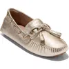 Cole Haan Gissella Driving Loafer In Gold