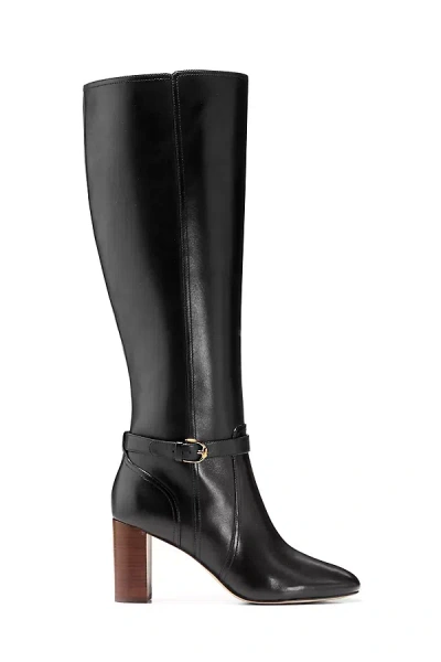 Cole Haan Glendale Tall Buckle Boots In Black