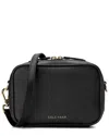 Cole Haan Go Anywhere Leather Camera Bag In Black