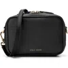 Cole Haan Go Anywhere Leather Camera Bag In Black