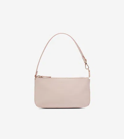 Cole Haan Go Anywhere Wristlet – Pochette Da Polso In Pelle Saffiano, Bloodstone, Con Tasca Interna