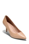 Cole Haan Go-to Park Pump In Tuscan Sand Leather